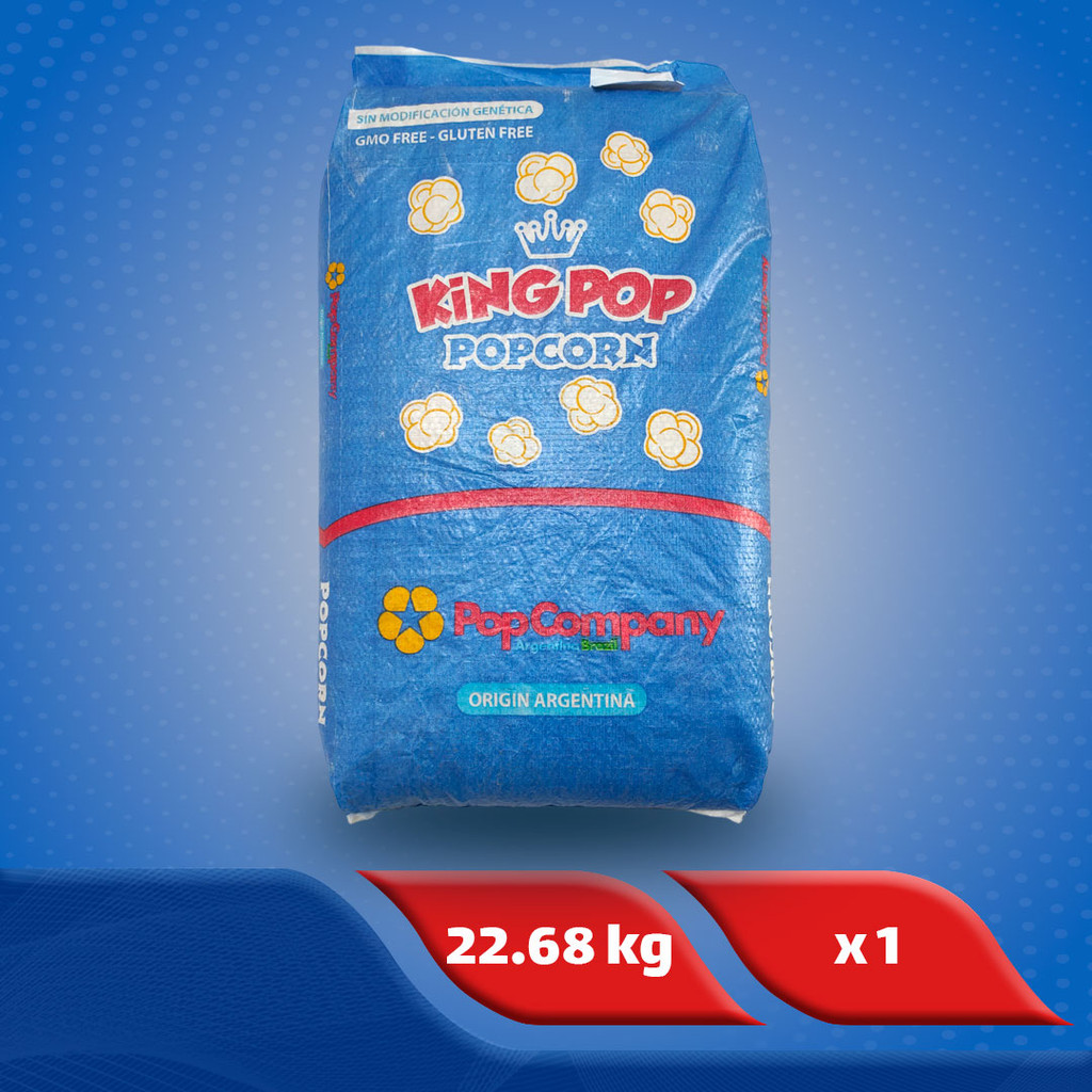 

King Pop Yellow Popcorn 22,68 kg