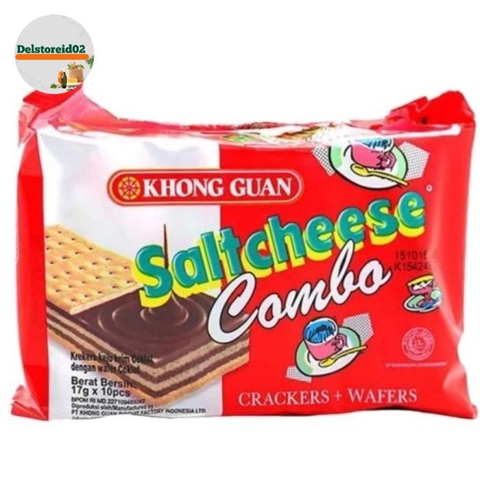 

Khong guan saltcheese combo 10 x 17 gram