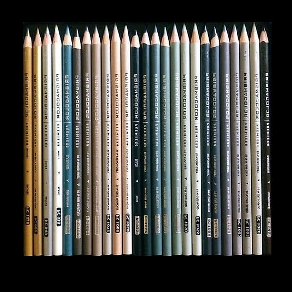 

[MSS] Prismacolor Premier Soft Core Colored Pencils GRAY SCALE Satuan Pensil Warna Basic Oil Based Artist