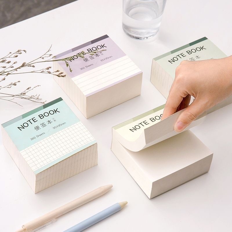 

Memo Pad 360 Lembar Aesthetic Note Paper Kertas Memo Tempel Lucu Notepad Aesthetic Tebal Kertas Memo Paper Alat Tulis Untuk Kantor Sekolah Memopad Tebal Notepad Stationery barang aesthetic