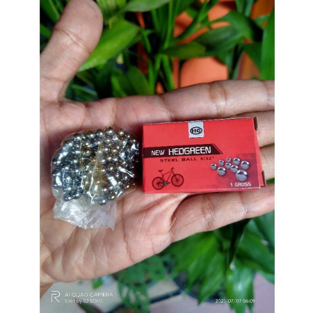 Gotri steel ball 5/32" ball bearing pedal sprocket sepeda