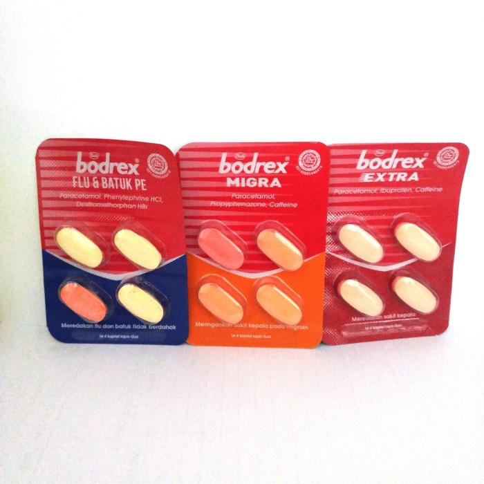 Bodrex Obat Paracetamol Varian