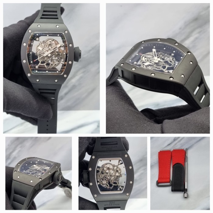 JAM TANGAN PRIA RICHARD MILLE AUTOMATIC SUPER MEWAH JAM TANGAN SULTAN JAM TANGAN PRIA JAM TANGAN MOD