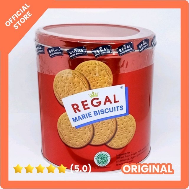 

Biskuit Marie Regal kaleng 550gr