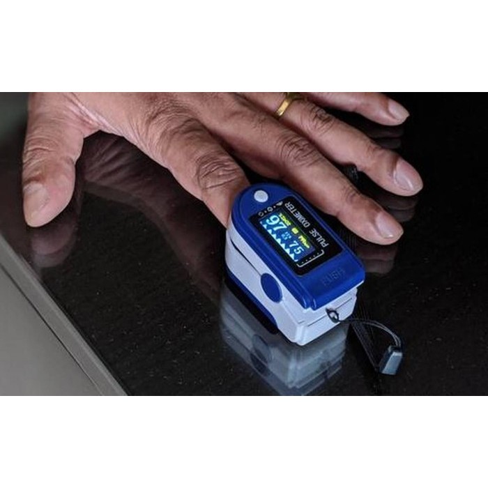 Alat Pengukur Oksigen Darah / PULSE OXYMETER Finger Digital alat Pengukur Oksigen Darah