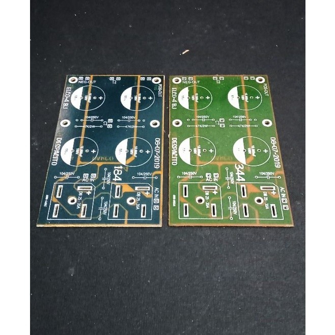 PCB PSU 4 Elco ELCO-4BJ Tipe 184 Dan Type 344