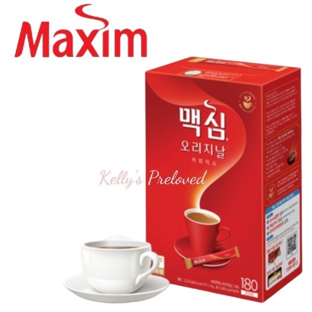 

MAXIM ORIGINAL COFFEE MIX isi 100 sticks 1180 gram |MAXIM KOPI KOREA