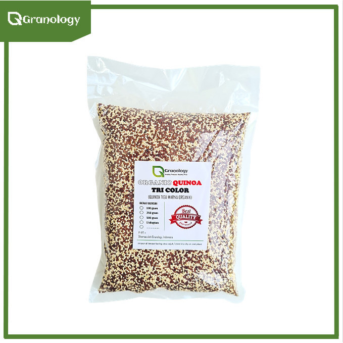 

HEMAT! Quinoa Tiga Warna / Organic Quinoa Tri Color (1 kilogram) by Granology