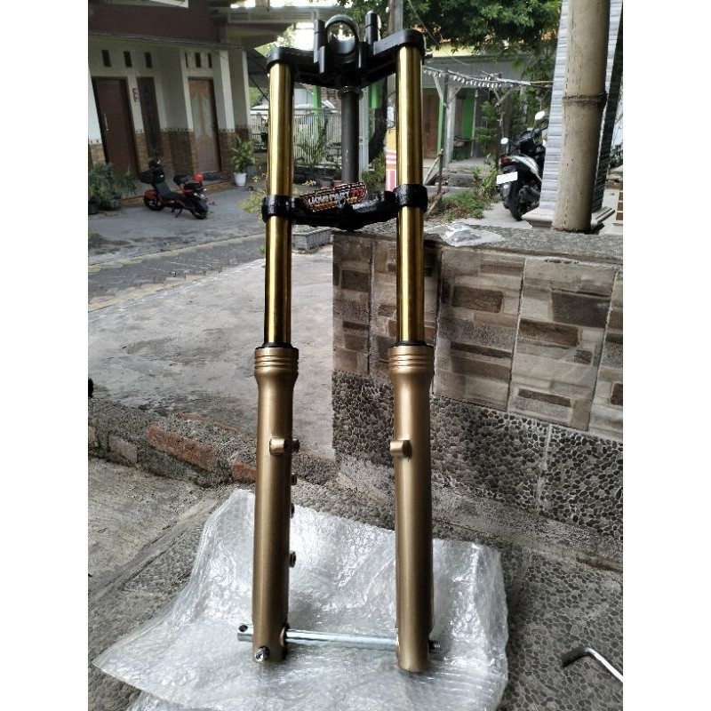 SHOCK DEPAN NINJA R PNP HONDA SEKOK NINJA R PNP HONDA AS GOLD