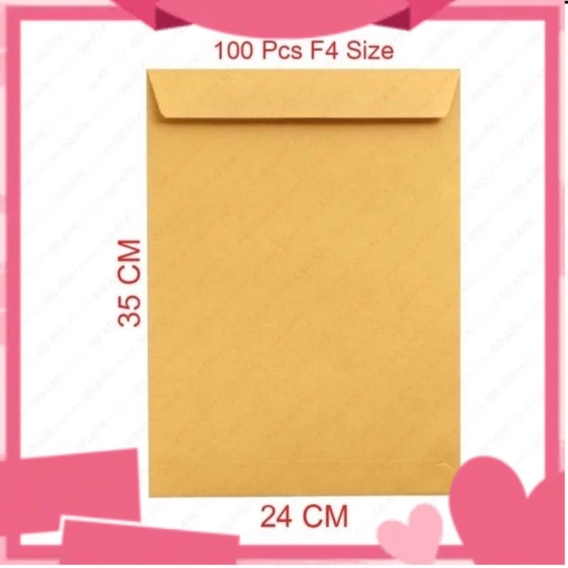 

Amplop Coklat Folio fc RR (100 pcs)