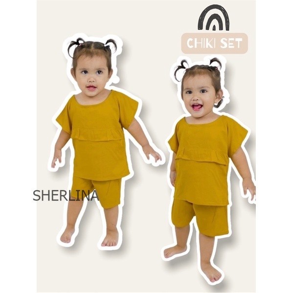 SETELAN ANAK RAYON POLOS/ SETELAN ANAK PEREMPUAN / SETELAN RAYON / SET PAKAIAN ANAK / PIYAMA ANAK BU