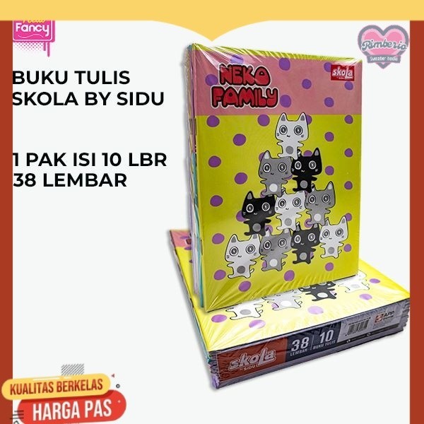 

Buku Tulis Skola By Sinarmas SIDU 38 lembar isi 10 buku