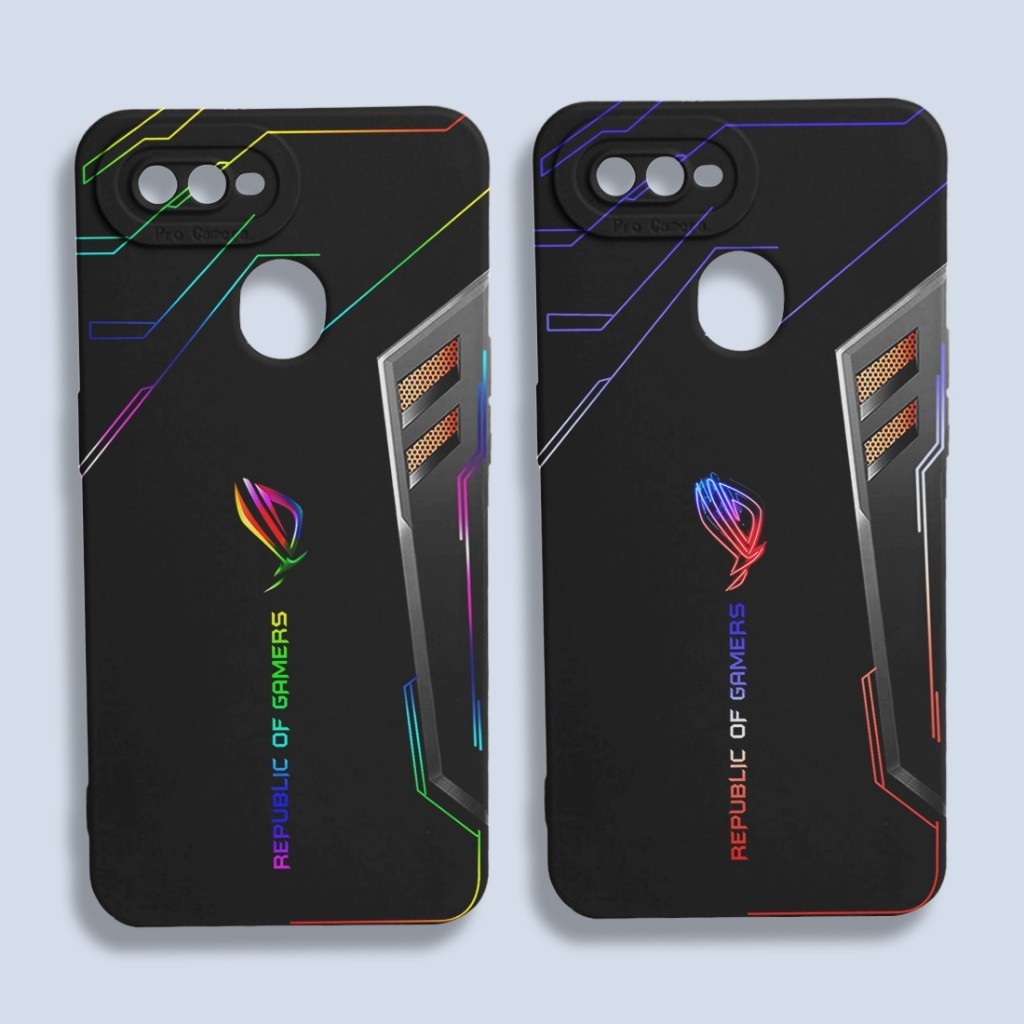 case hp untuk oppo A5S A7 A12 A11K F9 gambar GAMING casing Hp Softcase Casing Trand  -  GM72