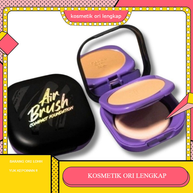 LT PRO AIR BRUSH COMPACT FOUNDATION | bedak padat lt pro
