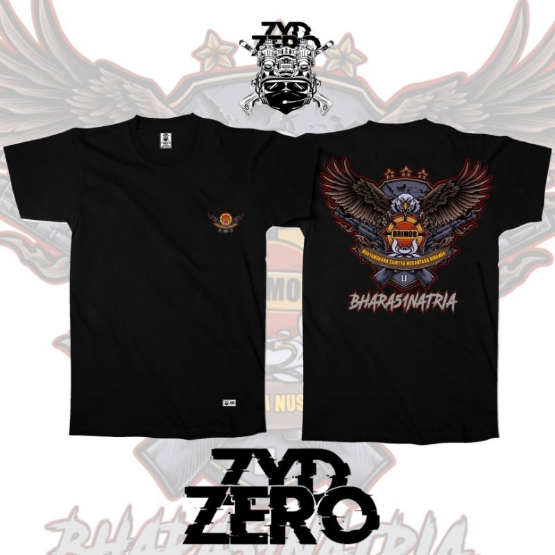 【COD】 zyd zero kaos tactical/kaos Bharasinatria/ BHARA51NATRIA/kaos polri/kaos brimob/tamtama 51 bri
