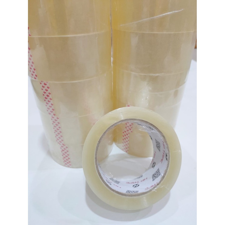 

Lakban Selotip Isolasi Perekat Bening 48 mm X100 Yard