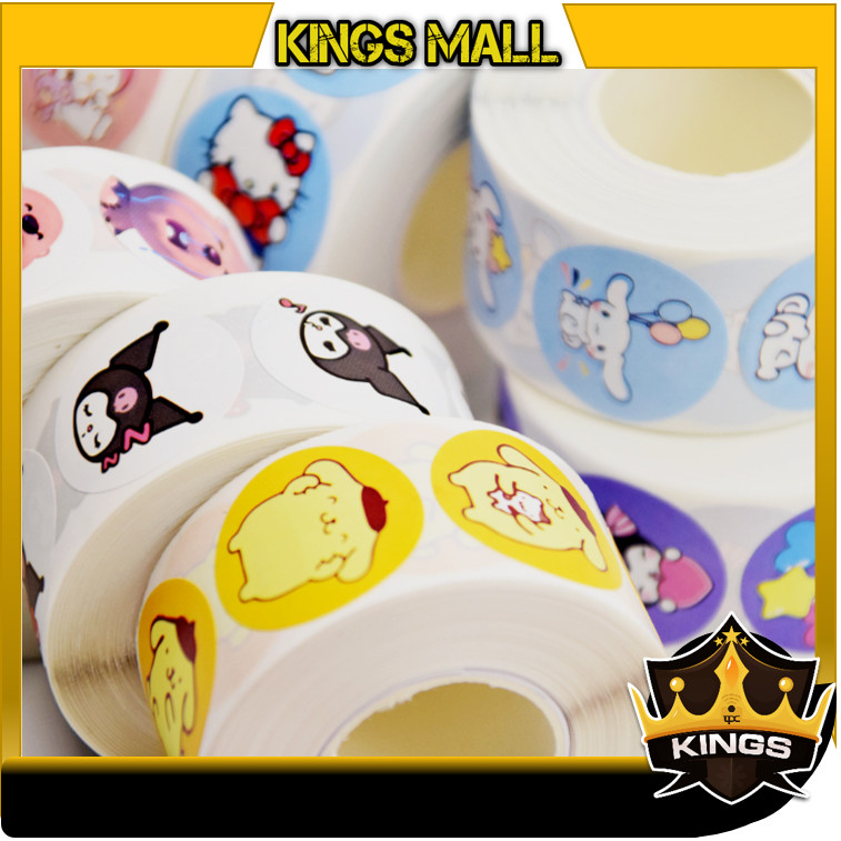 

KINGs - 6267 Stiker Roll Motif Kartun / Stiker Roll Serbaguna / Decorative Sticker Roll