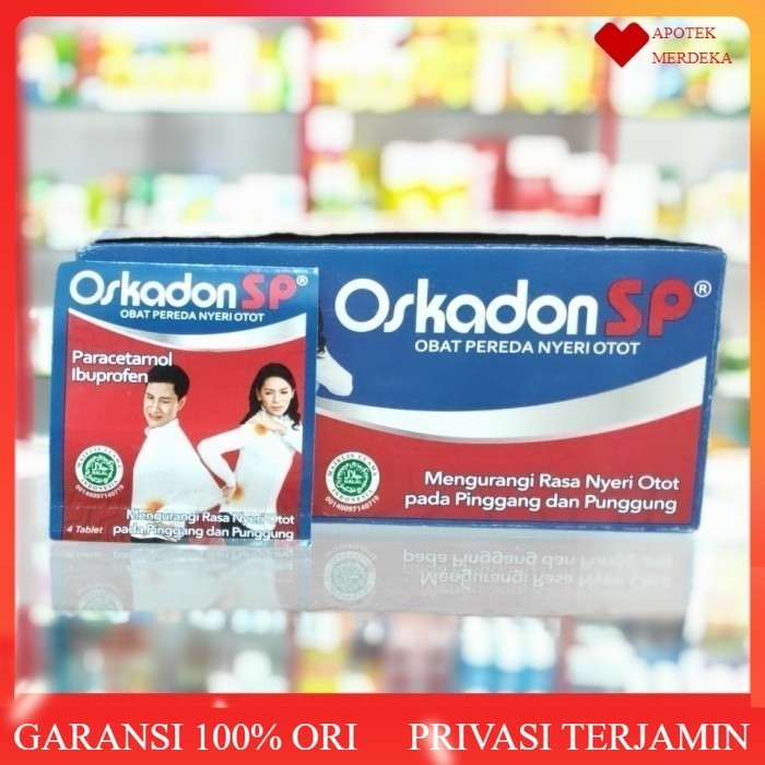 oskadon sp / obat nyeri otot / oskadon merah