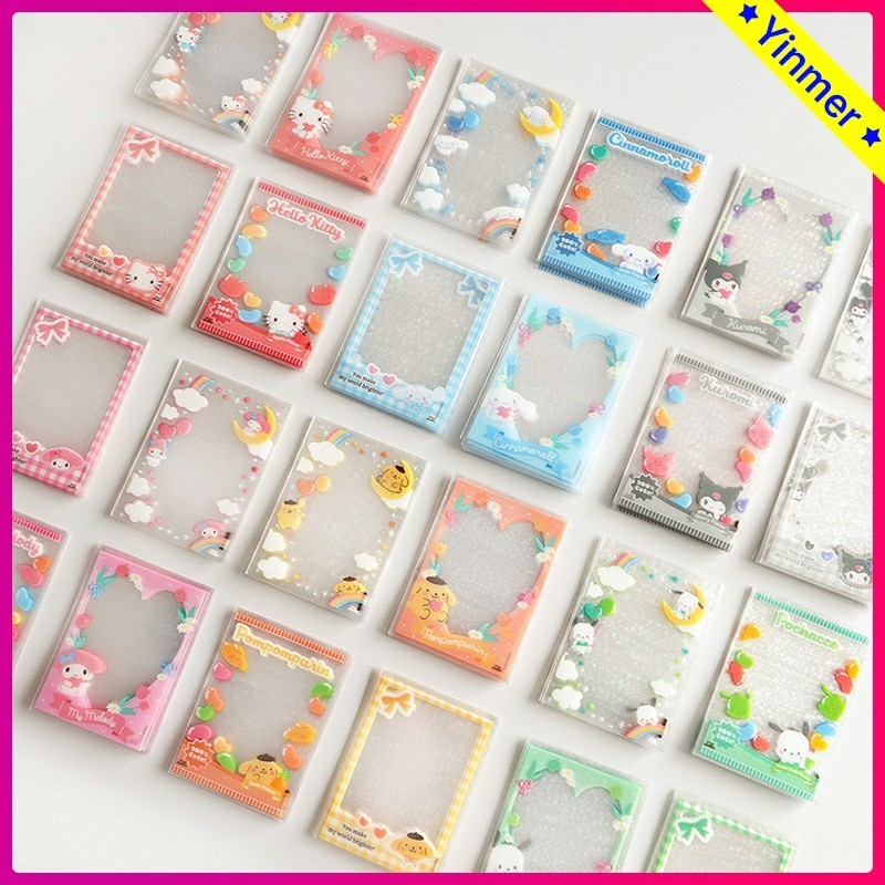 

COD✨Film Kartu Sanrio Kartun Film Kartu Tebal HD Film Pelindung Kartu Kecil Polaroid-Yinmer