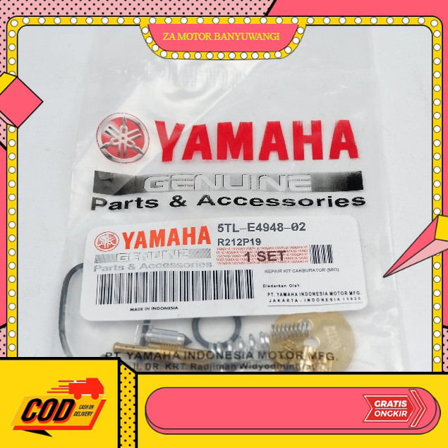 Repair Kit Karburator Mio Karbu / Mio Sporty 5TL Part sepeda motor