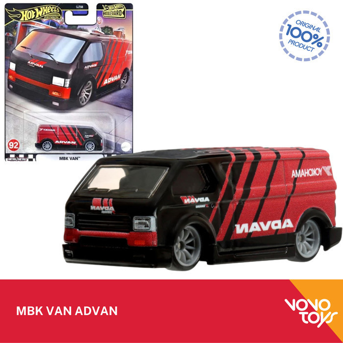 AR2158 Hot Wheels Boulevard Premium MBK Van Advan HotWheels