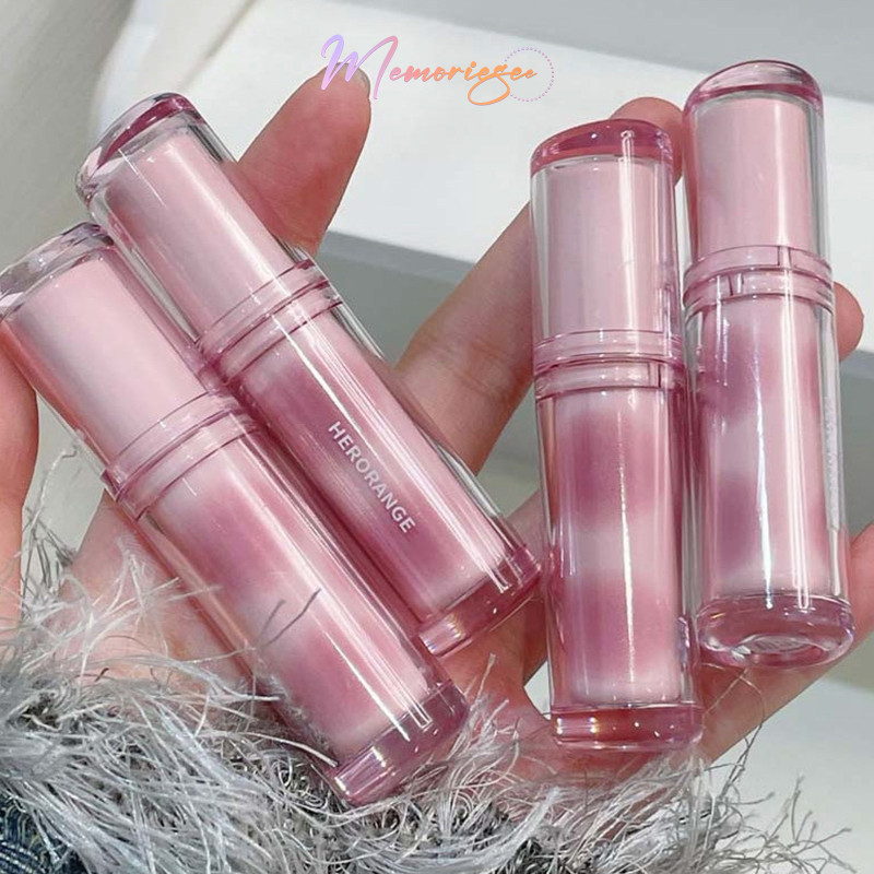 [Free Gift] HERORANGE Peachy Velvet Lip Glaze Water Mist Lip Tint Lip Matte Lip Cream Korean Lipstic