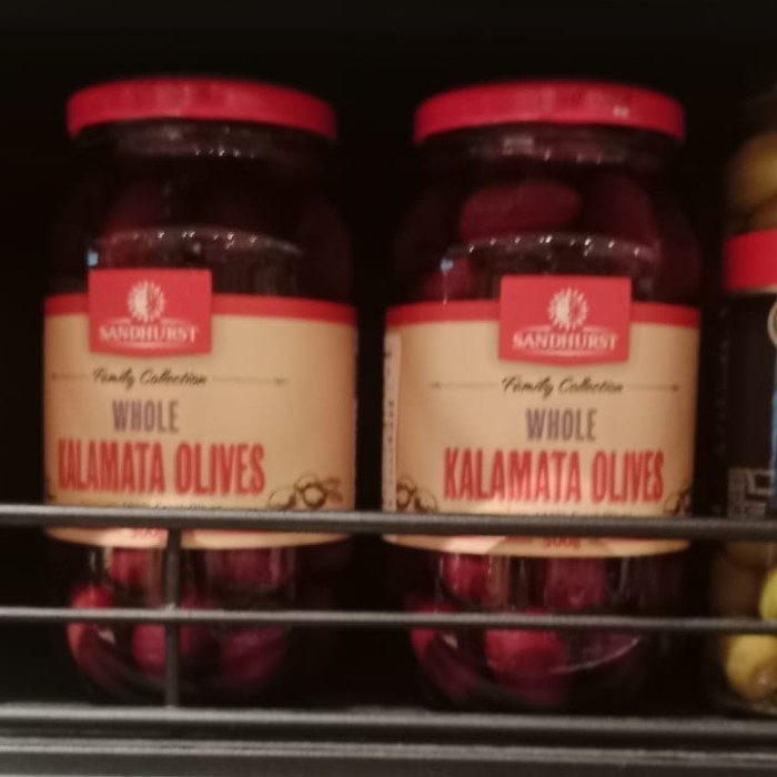 

Sandhurst kalamata olive pickled zaitun 500gr