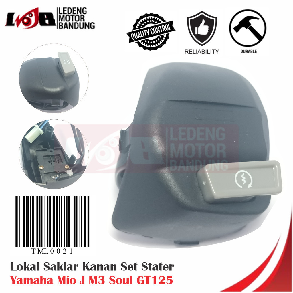 Lokal Switch Saklar Kanan Yamaha Mio J M3 Soul GT 125 Tombol  Stater Motor Matic