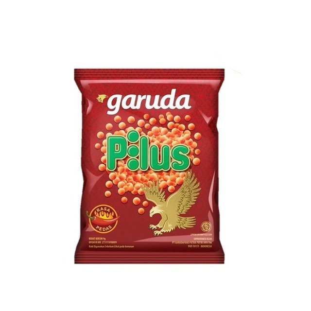 

Garuda Food Snack Pilus Rasa Pedas 7g Isi 10pcs Cemilan Murah dan Enak