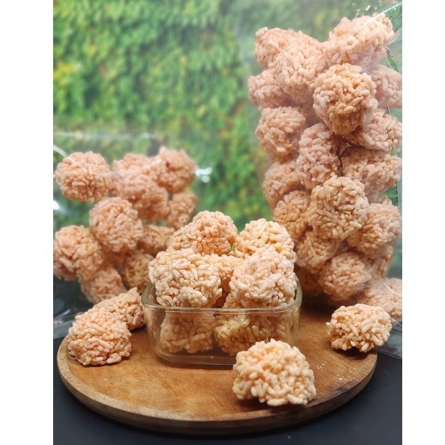 

Rengginang udang mini rangginang kemasan 100 - 250 gr oleh oleh bandung