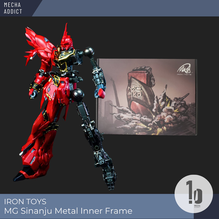 Metal Inner Frame for MG MSN 06s Sinanju by Iron Toys