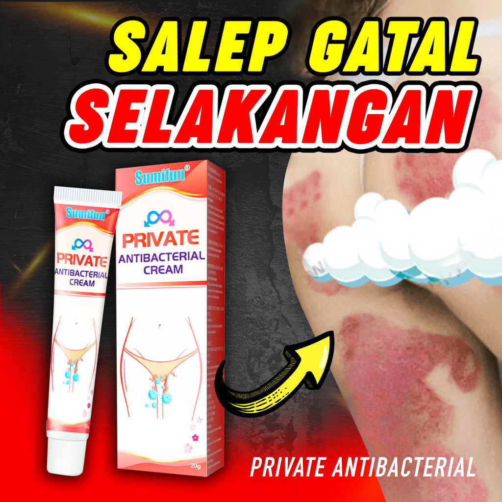 HPV PRIVATE SALEP GATAL SELAKANGAN 20g Obat gatal paling ampuh Obat kurap Obat Kutil Kelamin HPV, Sa