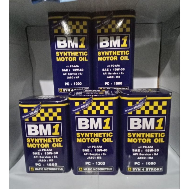 Oli BM1 untuk matic / bebek/ sport
