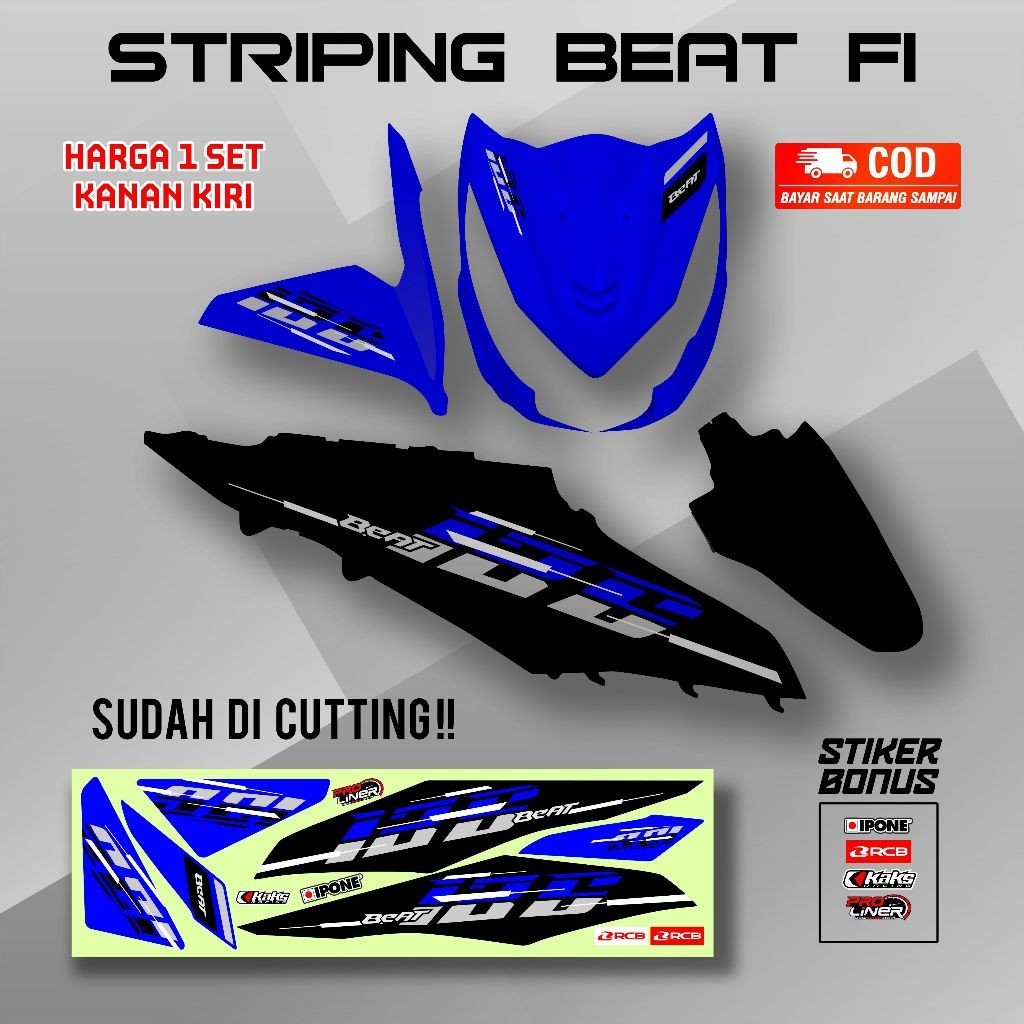 STRIPING BEAT FI VIETNAM / STRIPING BEAT VIRAL / STIKER BEAT / STRIPING MOTOR MATIC