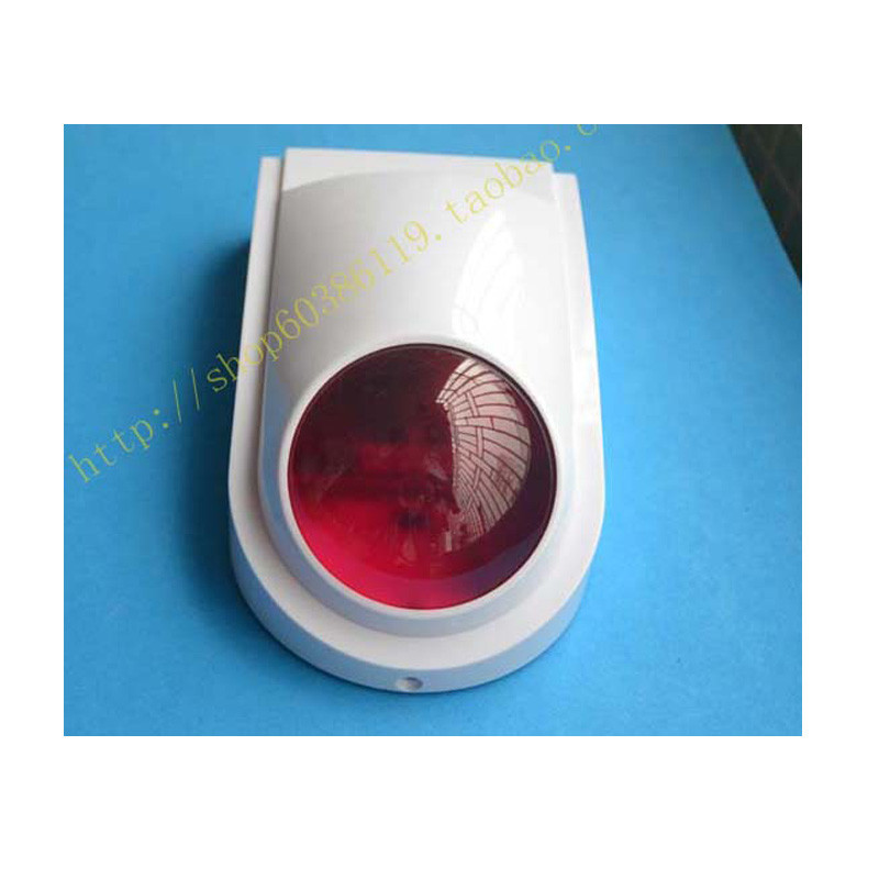 12v wired alarm outdoor waterproof sound and flash alarm siren