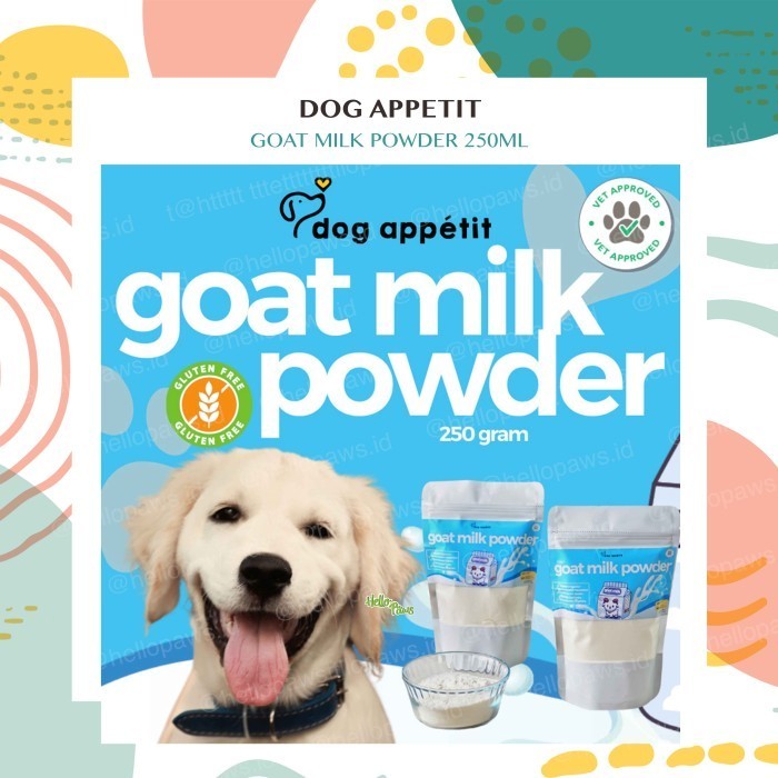 

TERJUAL DOG APPETIT - Goat Milk Powder Susu Kambing Bubuk Kucing Anjing Puppy