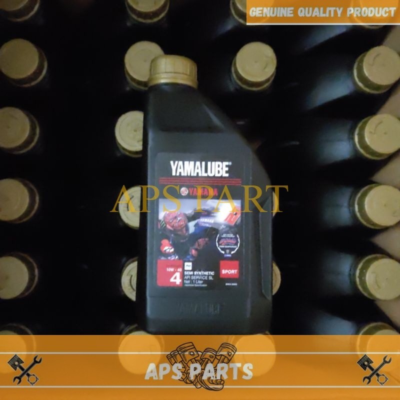 APS PART__ Grosir Oli Yamalube Sport 1L Per 1 Dus Isi 24 Sae 10W-40 4T 1 Liter A