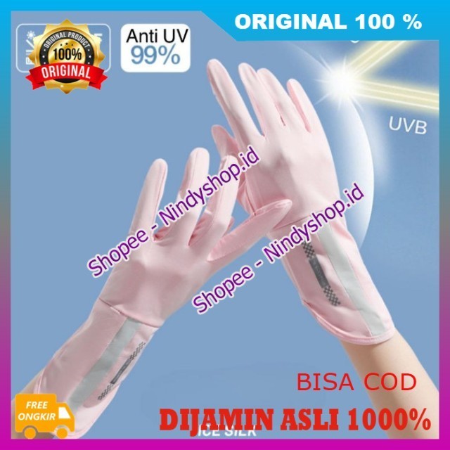 Anti UV Gloves Protection - Sarung Tangan Anti UV - Sarung Tangan - Sarung Tangan  Anti UV Motor Wan