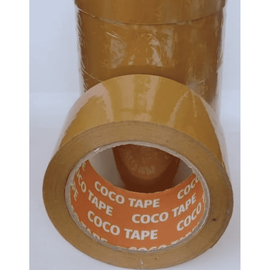 

LAKBAN COKLAT 45MM 90 YARD COCO TAPE