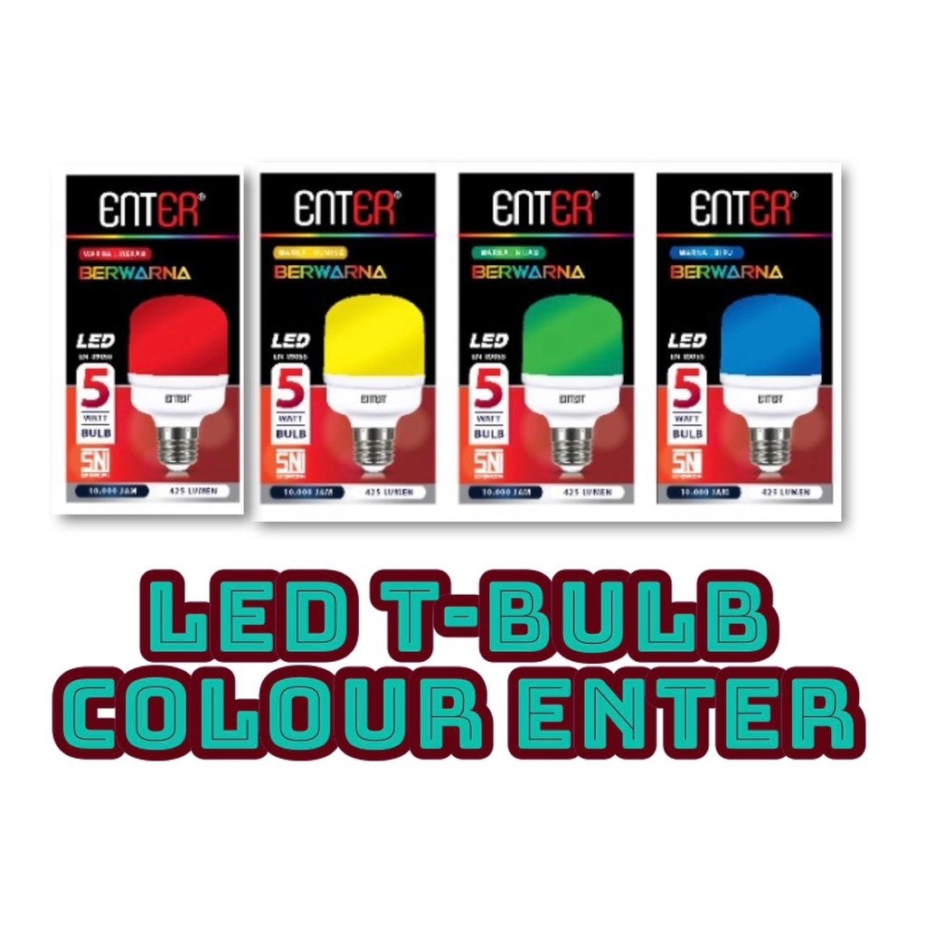 Ready Lampu Led 3 Watt Warna Warni Murah Unik