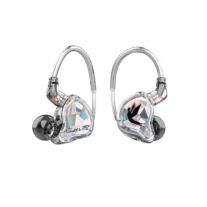 TFZ MY LOVE 2022 3.5mm with Mic Special Edition Colorful Transparent Headset Hifi Wred in Ear Earpho