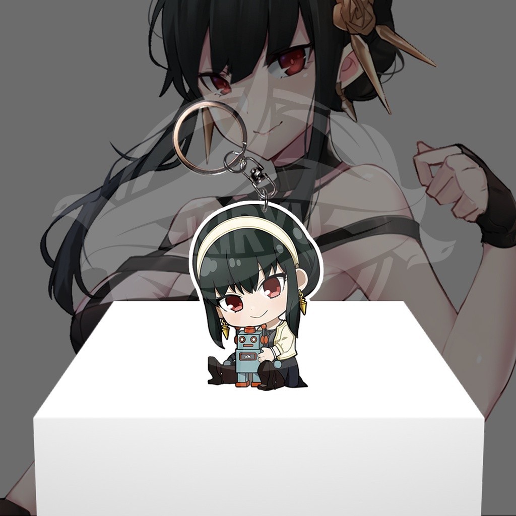 Gantungan Kunci Gantungan HP Anime Spy x Family Yor Forger / Yor Briar - Ganci Akrilik - Keychain Ac
