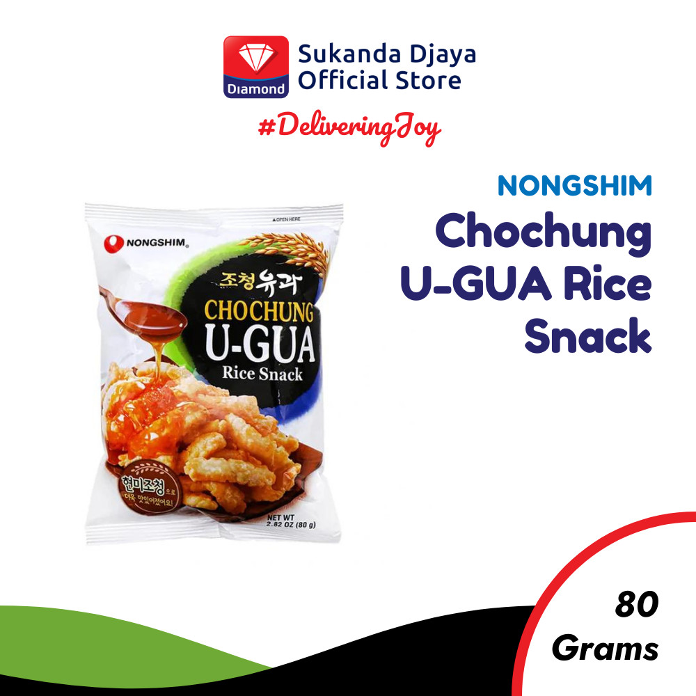 

Nongshim Chochung U-GUA Rice Snack 80 Gr