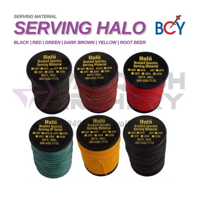 BCY HALO END SERVING MATERIAL String Benang Bahan Impor