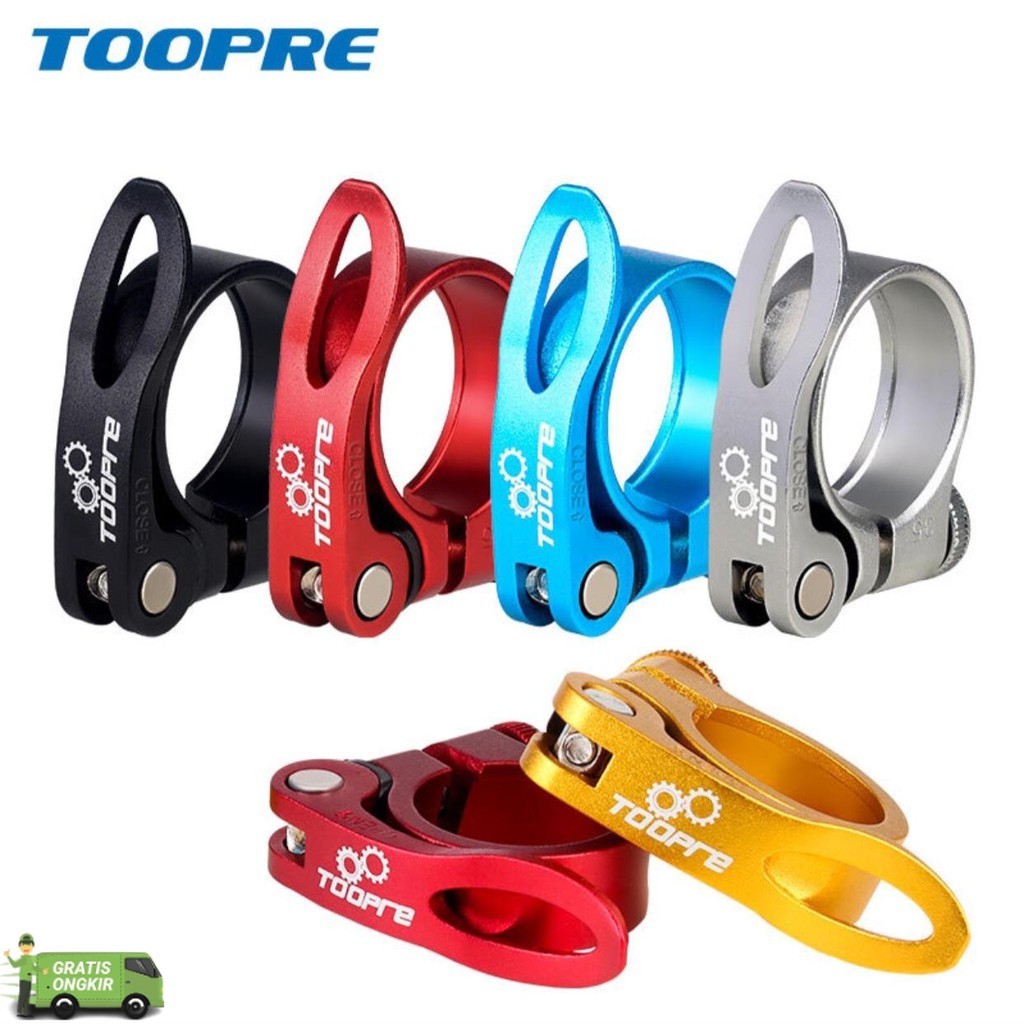 Seat Clamp 34.9 Toopre QR Tiang Sadel Alloy Quick Release Pengunci