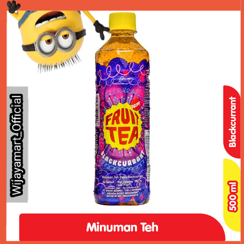 

Fruit Tea Minuman Teh Blackcurrant 500 ml