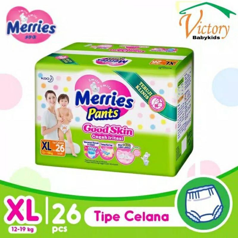 

Merries Pants Goods Skin XL - 26