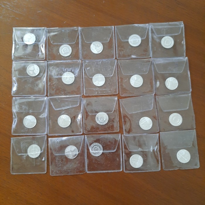 LOGAM MULIA 1/2 0.5 0,5 DIRHAM WAKALA BINTAN KOIN PERAK MURNI FINE SILVER COIN (TS)