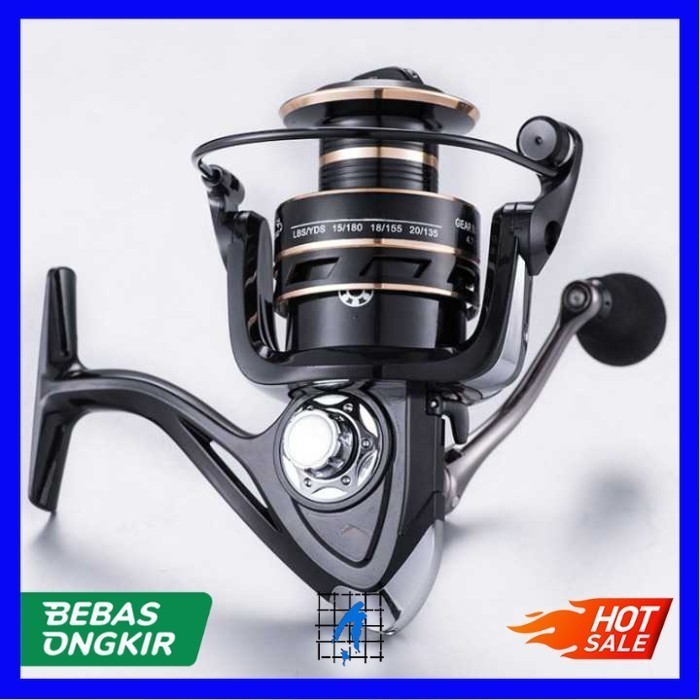 Series Metal Reel Fishing Reel 5.2:1 Gear Ratio