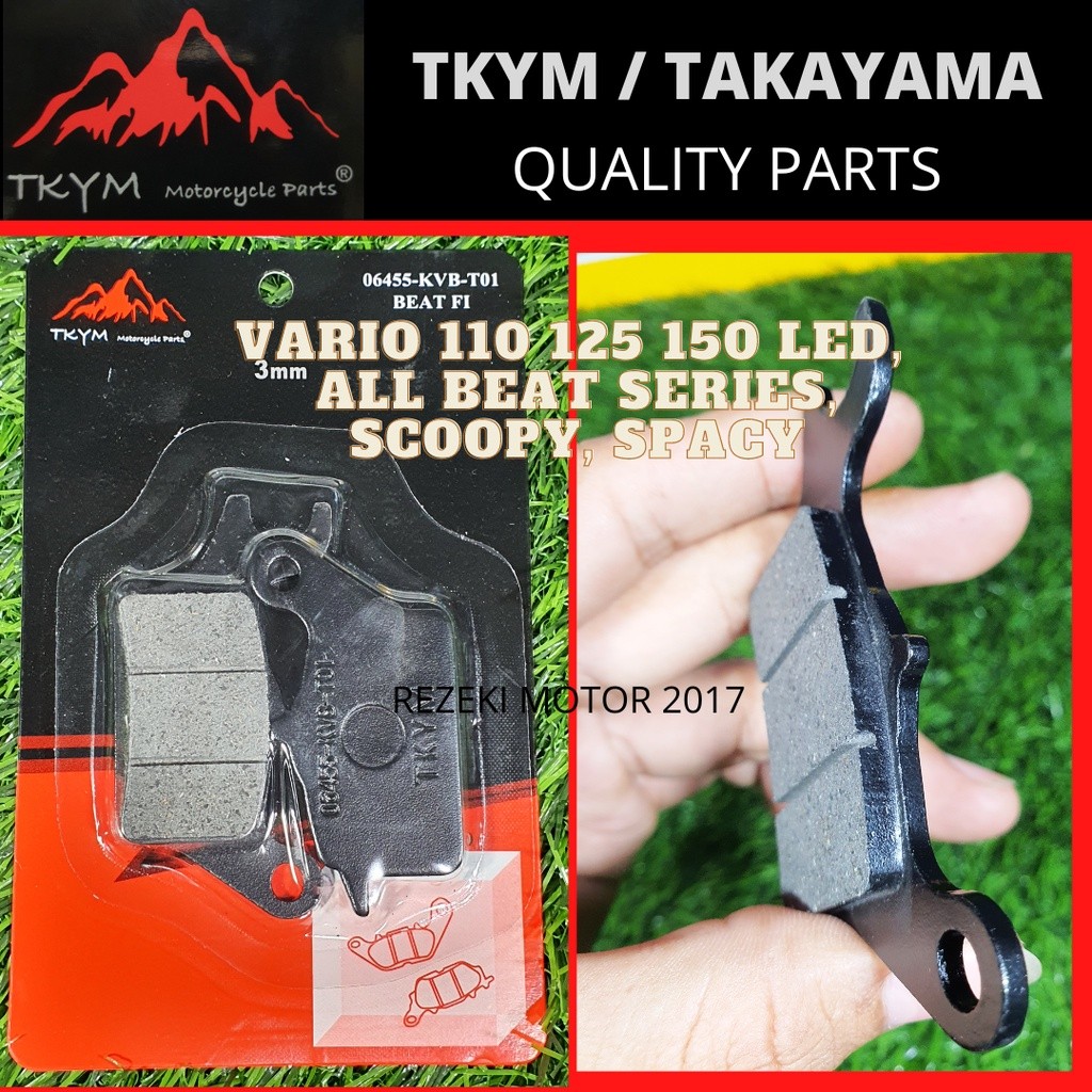 Kampas Rem Depan (YAMAGATA / TAKAYAMA) VARIO 125 VARIO 150 BEAT FI BEAT DELUXE GENIO VARIO 150 TOKIC